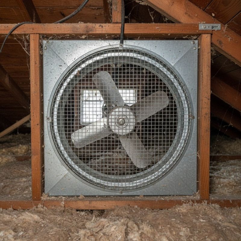Attic Fan Replacement in Heber City, UT